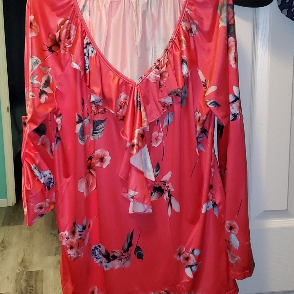 Pink blouse